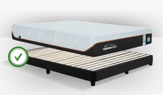 Tempur-pedic, boxspring and newest mattress