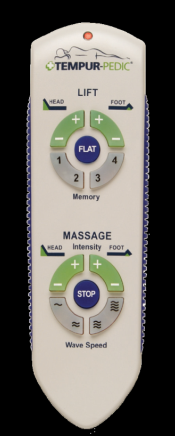 Program shop tempurpedic remote