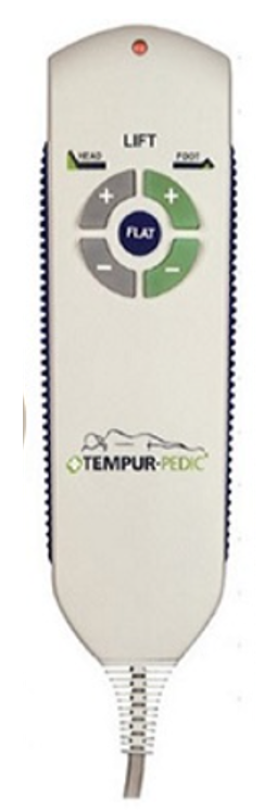 Tempur pedic on sale remote control